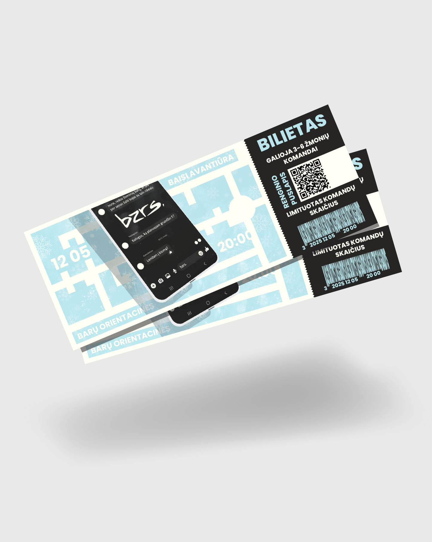BARŲ ORIENTACINĖS 3 // LENDAM Į KIEMĄ? - Bilietas