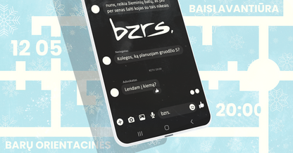 BARŲ ORIENTACINĖS 3 // LENDAM Į KIEMĄ? - Bilietas